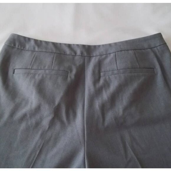 New York & Company® Unlined Stretch Sraight Wide Leg Dress Pants Size 10 Tall - Picture 8 of 14